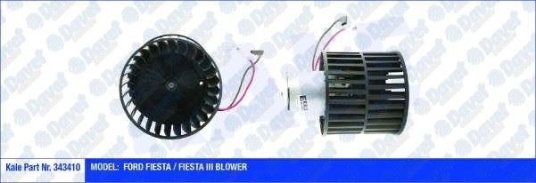 59-1903 Kalorifer Motoru Ford Fiesta 1989-1995